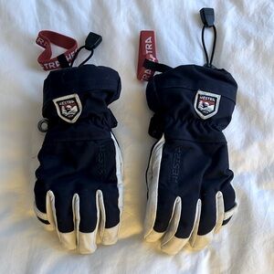 Hestra Kids Ski Gloves. Size 6
